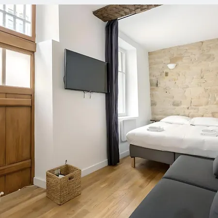 Du Lion/ac Historic Flat, Marais, 4-5 Guests *